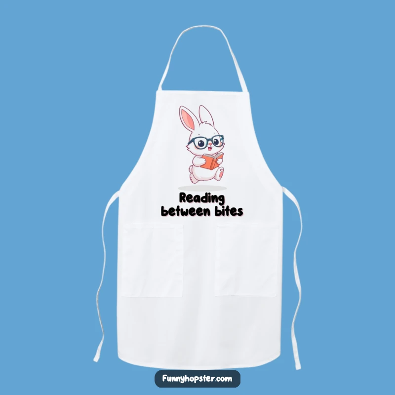Funny Chef Rabbit Apron: Cook Up Laughs in the Kitchen!