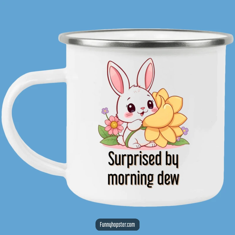 Funny Rabbit Camping Mug: Discovery Cup, Durable and Adorable Funny Gift