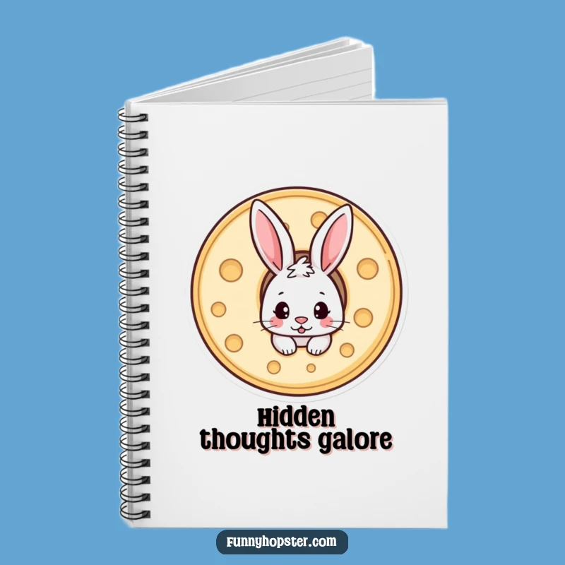 Funny Cheese Rabbit Notebook: Jot Down Cheesy Ideas - Perfect Funny Gift for Writers!