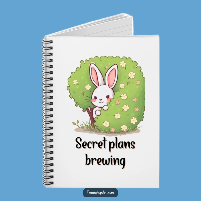 Funny Rabbit Hide-and-Seek Notebook: Jot Down Your Playful Ideas
